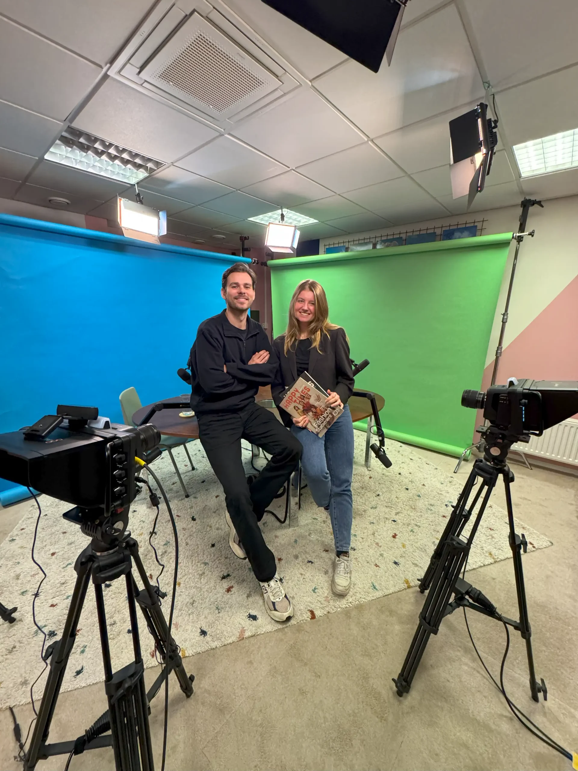 Maartje als presentator